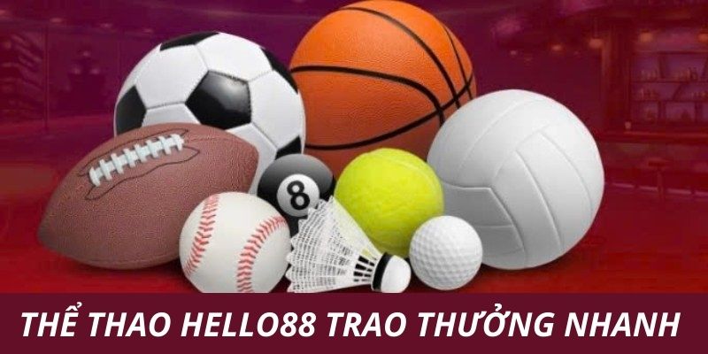 Thể thao Hello88 trả thưởng nhanh